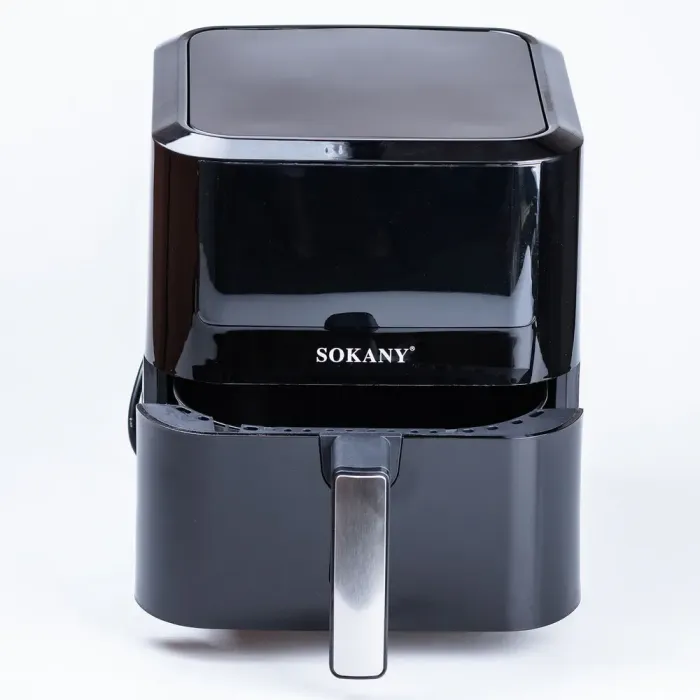 Аерофритниця електрична чаша 8 л SOKANY аерогриль з таймером та терморегулятором 2000 Вт (SK8043) - зображення 2