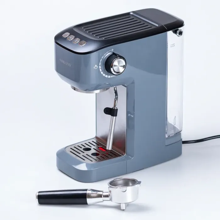 Кавоварка електрична із спінювачем для молока 1.2 л Sokany (SK04001) - зображення 5