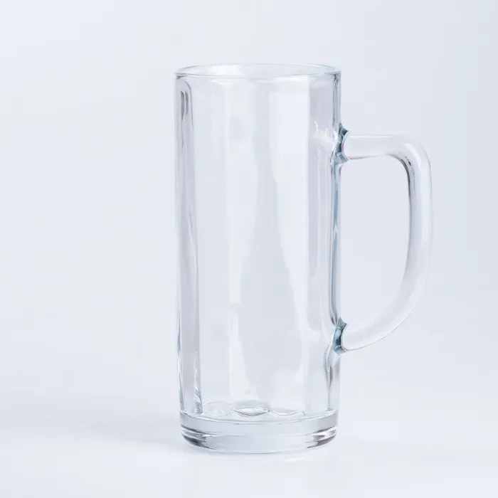Кружка стеклянная с ручкой для напитков 500 мл (HP576) - изображение 1