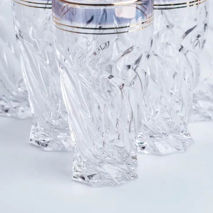 Стакан для воды и сока прозрачный набор 6 шт (HP567) - изображение 4