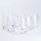 Стакан для воды и сока из стекла прозрачный набор 6 шт.