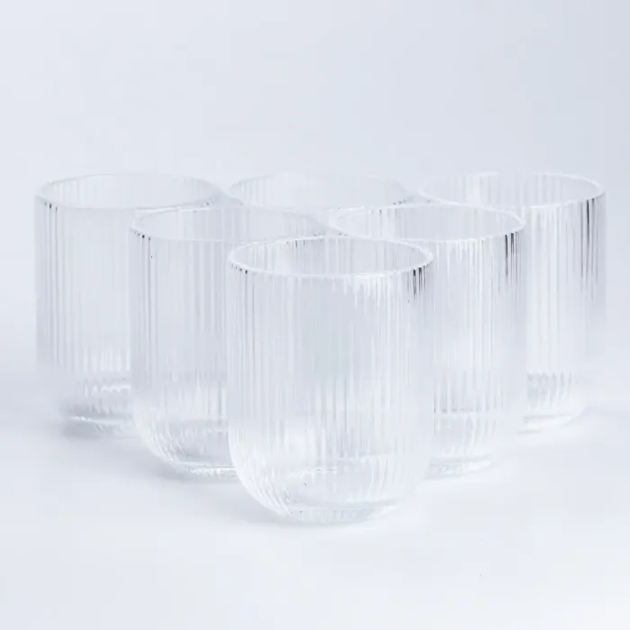 Набор стаканов для стеклянных напитков 6 шт. (HP539) - изображение 1