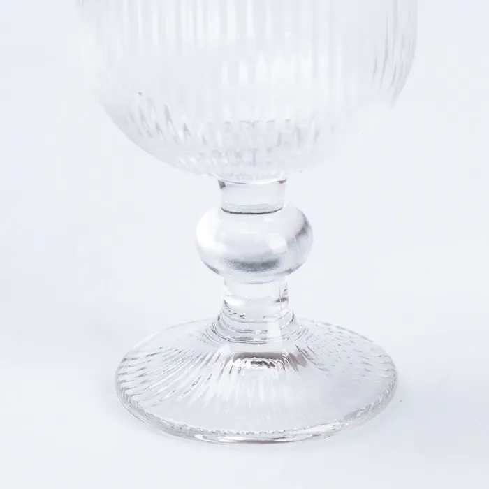 Бокал вина стеклянный прозрачный набор 6 шт. (HP537) - изображение 2