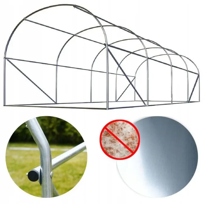 Парник, теплица 10м (4х2, 5х2м) Польша (P0025) - изображение 23