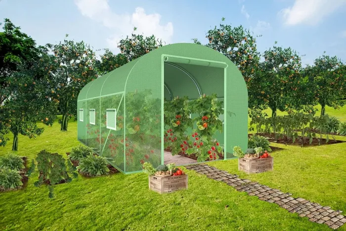 Парник, теплиця (400 x 250см) 10 m² Kontrast Польща (P0025) - изображение 2