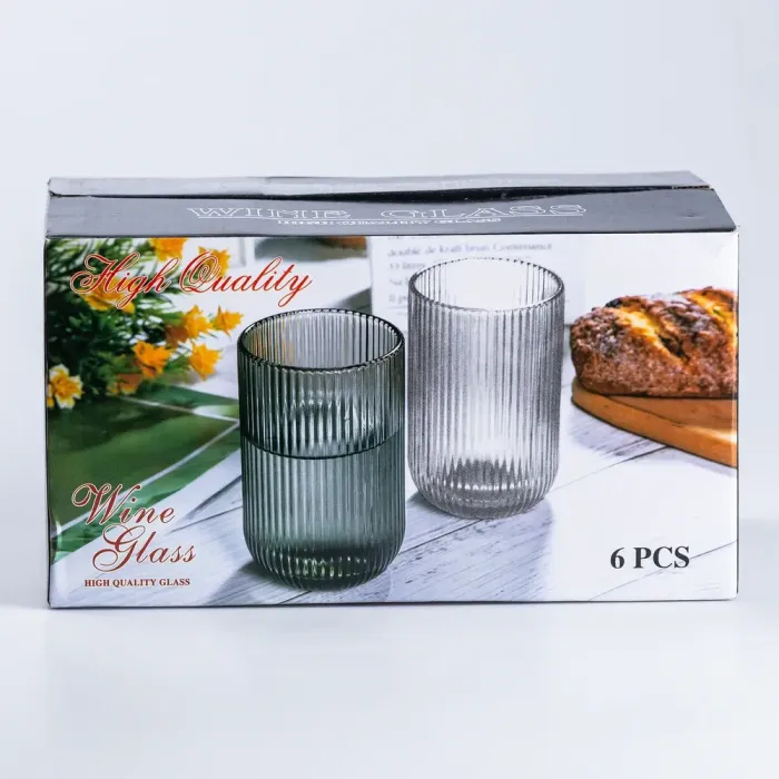 Чашка стеклянная для чая и кофе зеленая (HP4146) - изображение 3