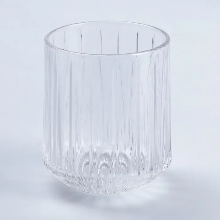 Стакан для воды и сока стеклянный прозрачный (HP518) - изображение 2