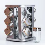 Набір для спецій на підставці 12 предметів (HP15285)