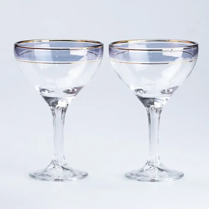 Бокал для коктейлей стеклянный прозрачный (HP545) - изображение 2