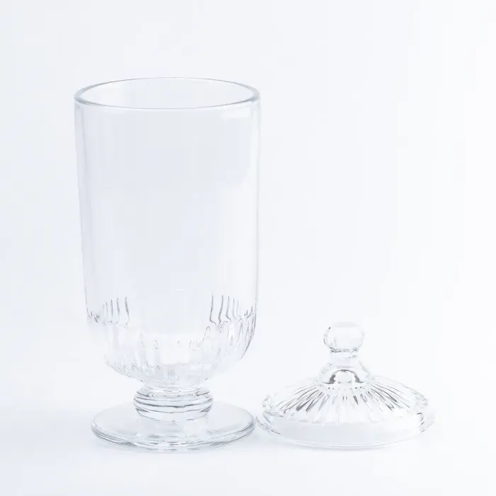 Банка для хранения сыпучих продуктов со стеклянной крышкой (HP591) - изображение 2