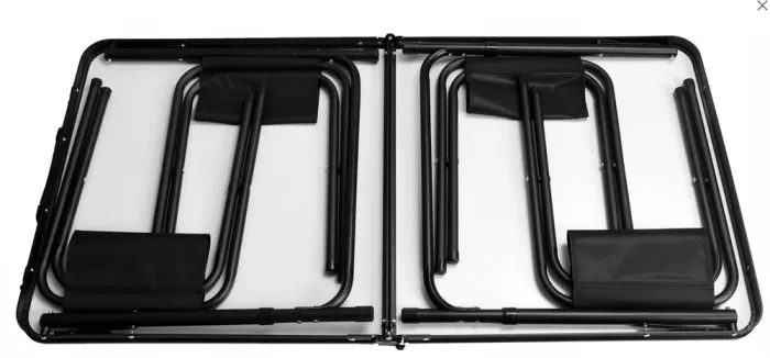 Складний туристичний стіл + 4 стільці розкладний для пікніку, саду 120x 60 см (S0022) - зображення 5