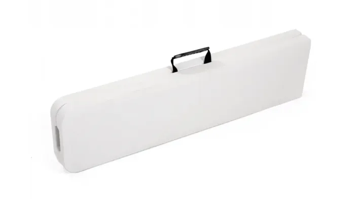 Лава, лавка розкладна садова туристична Польща 180см біла (L0021) - зображення 3