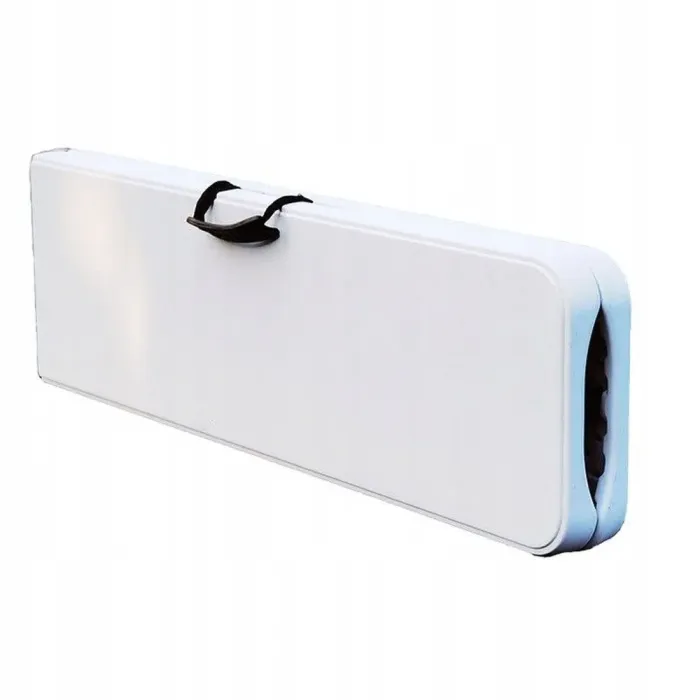 Стіл розкладний для пікніку, садовий 180см + 2 лавки 180см білий (Польща) (5_2155303867) - зображення 2