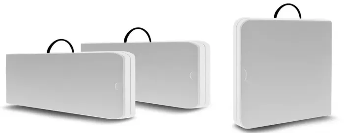 Раскладной набор садовой мебели, для пикника стол + 2 лавы 180см Gordon (белый) Польша (5_2155303869) - изображение 10