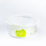 Контейнер для їжі Fresh скляний круглий 650 мл (HP387GR)