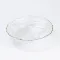 Блюдце скляне для сервіровки стола прозоре (HP4140)