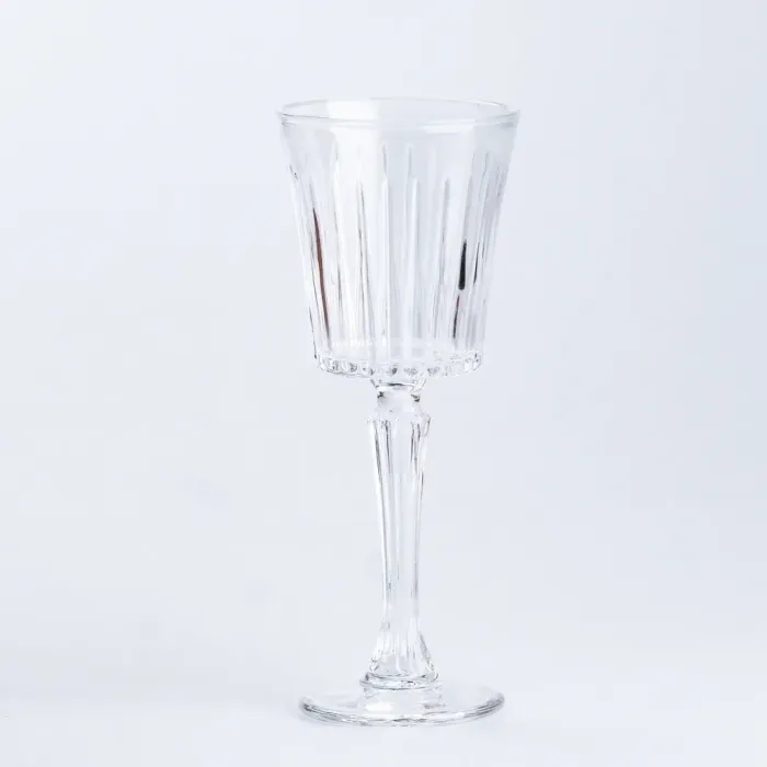 Бокал для вина стеклянный прозрачный (HP4164) - изображение 2