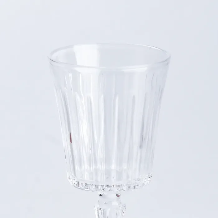 Бокал для вина стеклянный прозрачный (HP4164) - изображение 4