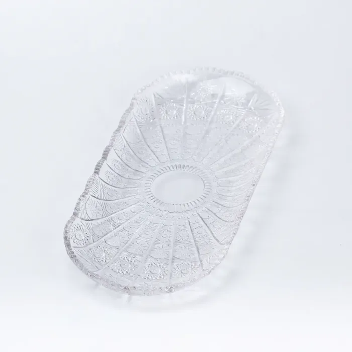 Прямокутна тарілка 34 см скляна для нарізки (HP5119) - зображення 2