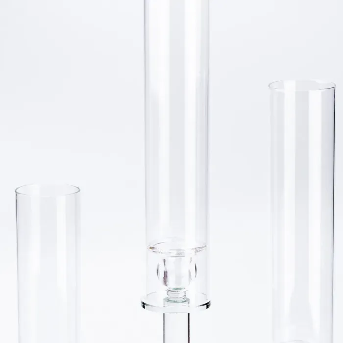 Подсвечник стеклянный высокий (HP36565) - изображение 3