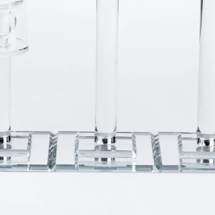 Подсвечник стеклянный высокий (HP36565) - изображение 4