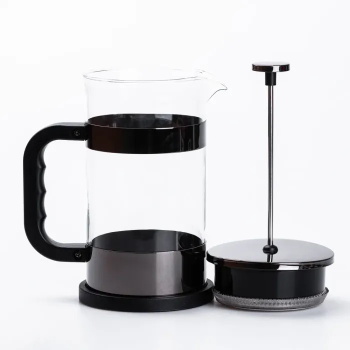 Заварник для чаю та кави скляний френч-прес (HP33538B) - зображення 2