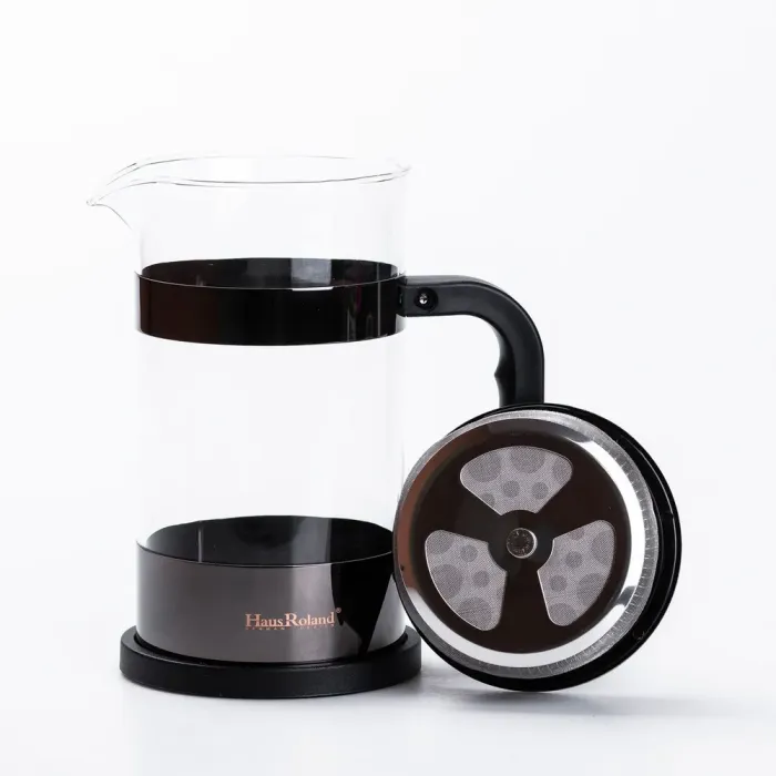 Заварник для чаю та кави скляний френч-прес (HP33538B) - зображення 3