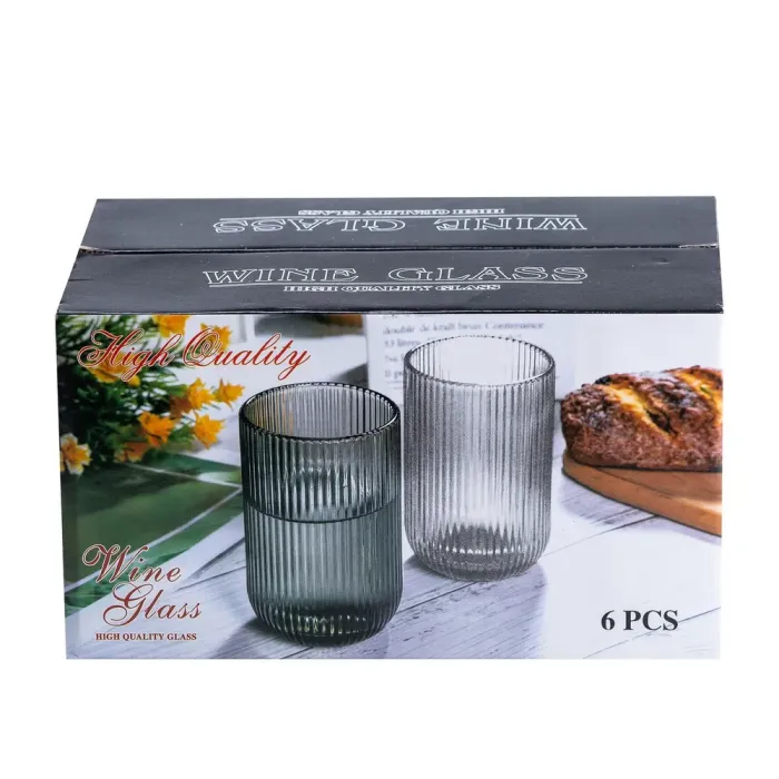 Глек скляний для напоїв прозорий із зеленим відтінком (HP4149) - зображення 3