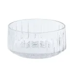 Скляна салатниця прозора кругла 13,5*6,5 см (HP521)