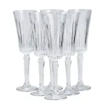 Набір Келихів для шампанського високі скляний прозорий (HP4162)