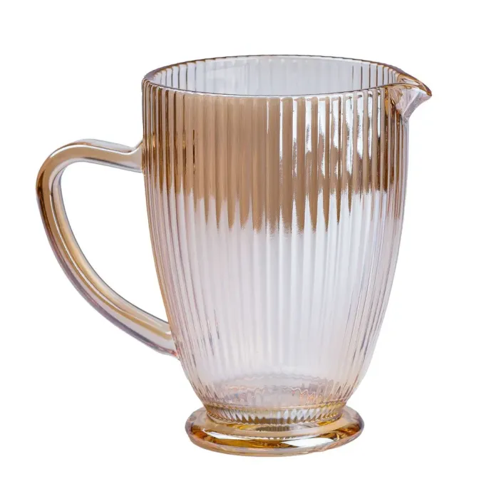 Глек для напоїв скляний прозорий у наборі зі склянками 7 шт (HP541) - зображення 3