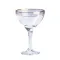 Бокал для коктейлей стеклянный прозрачный (HP546)