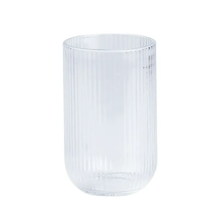 Набор стаканов для напитков стеклянных прозрачных 6 штук (HP538) - изображение 2