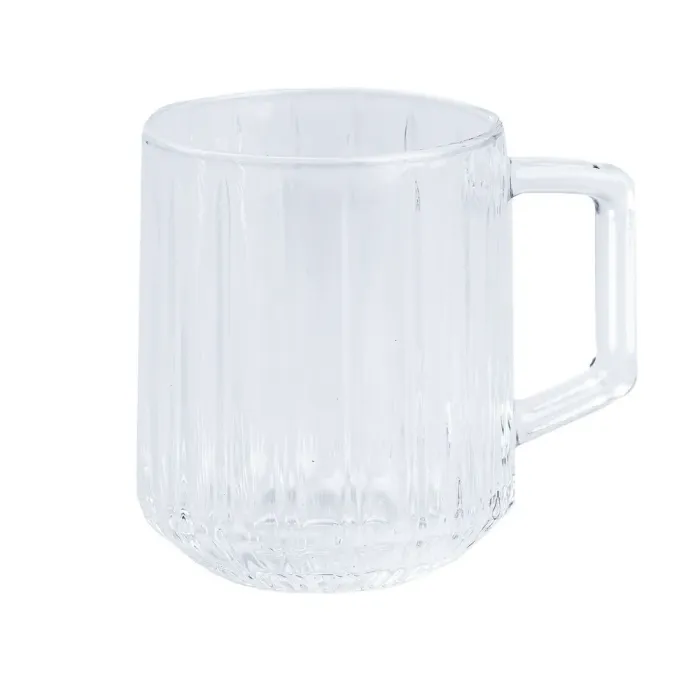 Набор стеклянных чашек для чая и кофе 2 штуки. (HP523) - изображение 2