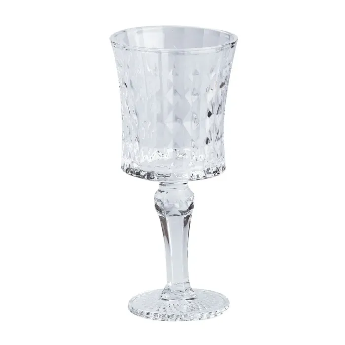 Бокал для вина стеклянный прозрачный (HP4159) - изображение 2
