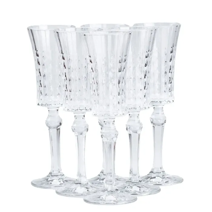 Бокал для вина стеклянный прозрачный (HP51A) - изображение 1