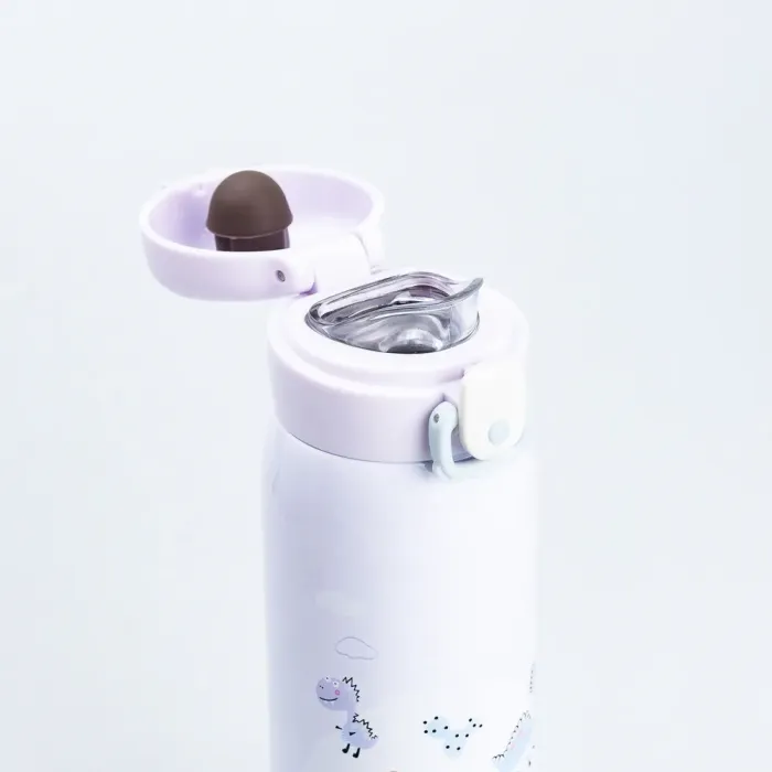 Детский термос с поильником металлический Dinosaurs чашка термос (HP28492) - изображение 3