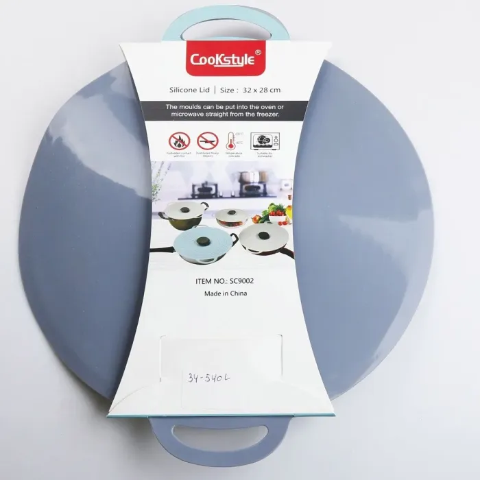 Многоразовая силиконовая крышка для кастрюлы с ручками 32 х 28 см (HP34540L) - изображение 6