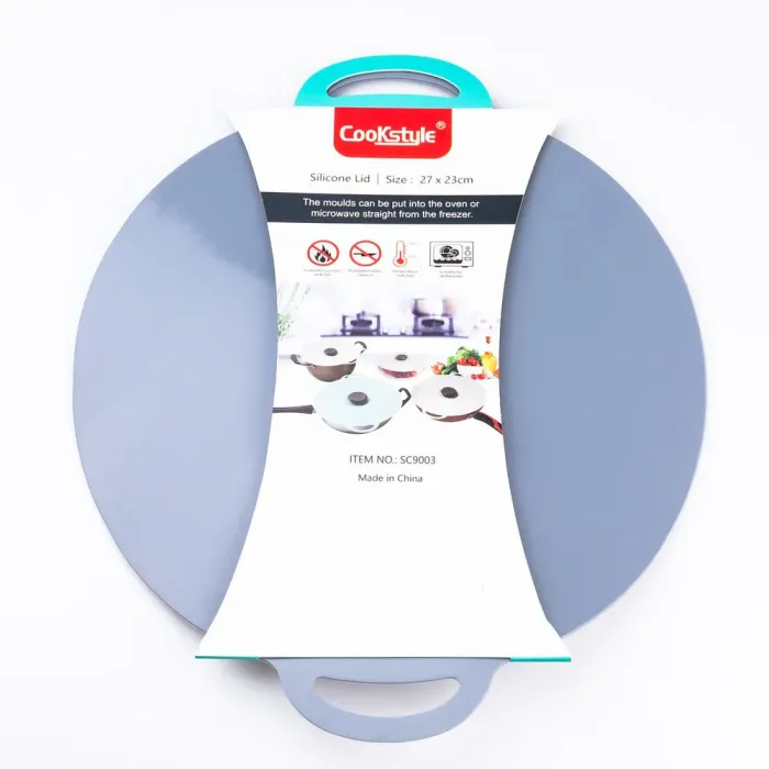 Многоразовая силиконовая крышка для кастрюлы с ручками 27 х 23 см (HP34540M) - изображение 5