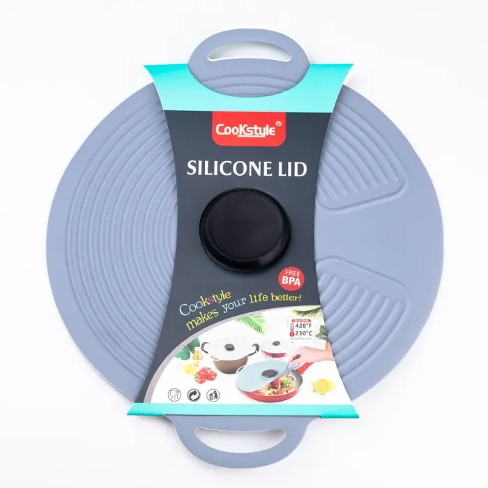 Многоразовая силиконовая крышка для кастрюлы с ручками 27 х 23 см (HP34540M) - изображение 6