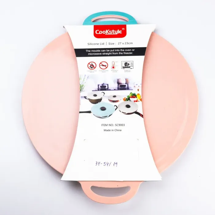 Многоразовая силиконовая крышка для кастрюлы с ручками 27 х 23 см (HP34541M) - изображение 5