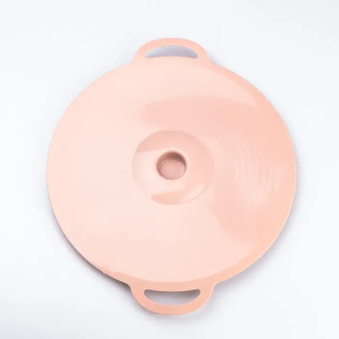 Многоразовая силиконовая крышка для кастрюлы с ручками 24 х 20.4 см (HP34541S) - изображение 2