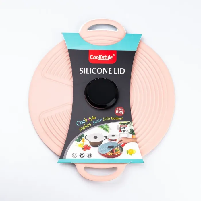 Многоразовая силиконовая крышка для кастрюлы с ручками 24 х 20.4 см (HP34541S) - изображение 6