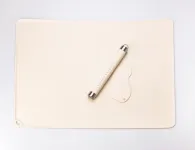 Силиконовый коврик со скалкой для раскатки прямоугольного теста с разметкой Бежевый (HP34547W)