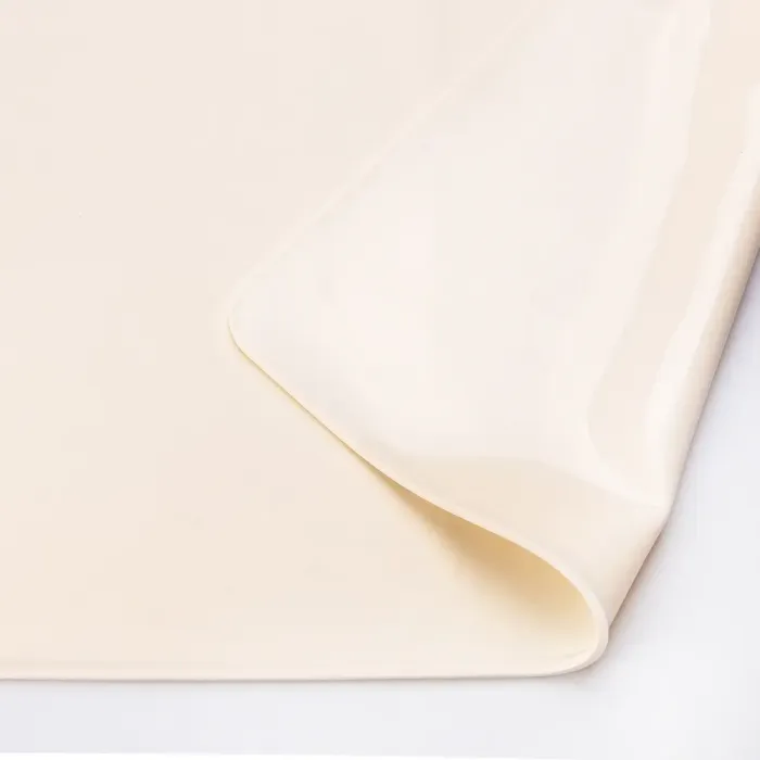 Силиконовый коврик со скалкой для раскатки прямоугольного теста с разметкой Бежевый (HP34547W) - изображение 3