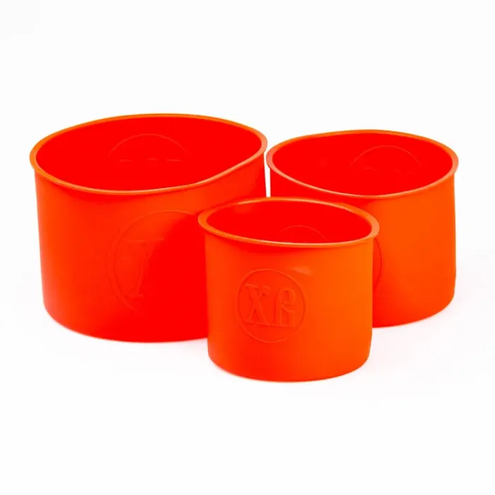 Форма силиконовая для выпечки кулича круглая кулича набор 3 штуки 1.57 • 1.08 • 0.89 литра (HP35553) - изображение 1