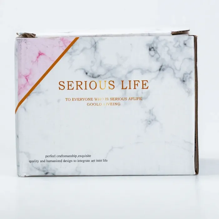 Чашка с ручкой в виде керамической бантики 350 мл Желтая (HP7185Y) - изображение 3