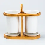 Організатор для столових приладів на дерев'яній підставці (HP263)