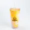 Многоразовый стакан с трубочкой G.Duck Cup Spray желтый (HP18313O)