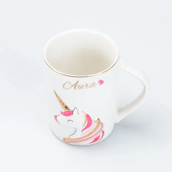 Чашка керамическая с рисунком единорога 400 мл Aura (HP7187P) - изображение 2